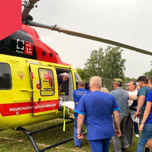 Впервые из Гороховца во Владимир пациента транспортировали вертолетом