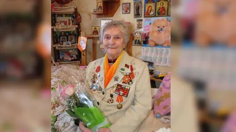 Ветеран из Владимирской области отметила 100-летний юбилей