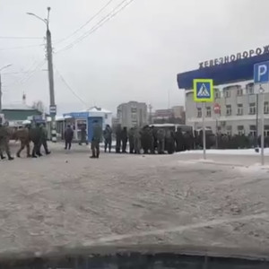 Отправку последних мобилизованных из Владимирской области сняли на видео