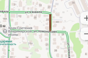 Во Владимире на 2 недели перекроют участок дороги на улице Гражданской