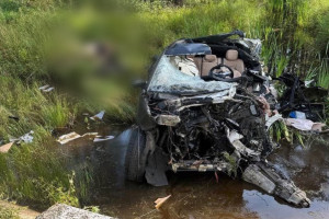 Появилось фото с места ДТП с погибшим владимирским депутатом