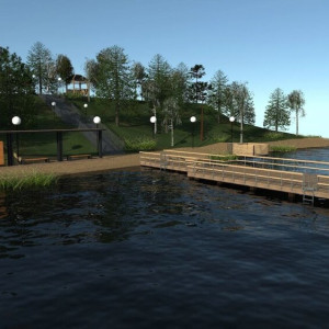 В районном центре Владимирской области к лету построят пирс