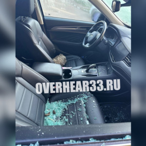 В Кольчугино вандалы разбили иномарку стоимостью 3 млн рублей