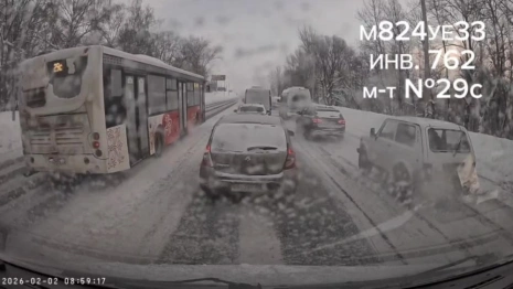 Во Владимире решившего прокатиться по встречке водителя автобуса №29 лишат прав