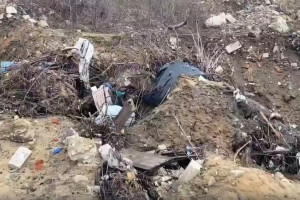 В Золотково в охранной зоне питьевой воды организовали гигантскую свалку