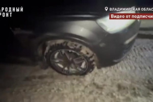 Водители массово пробивают колеса на трассе от Судогды до Мурома