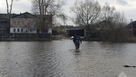 Во Владимирской области уровень половодья измерили в сантиметрах