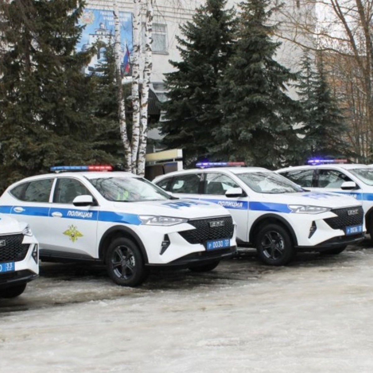 Во Владимирскую область приехали 7 новых Haval для ДПС - День во Владимире