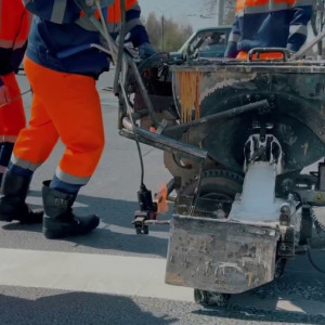 Во Владимире дорожную разметку обновят на 7 улицах