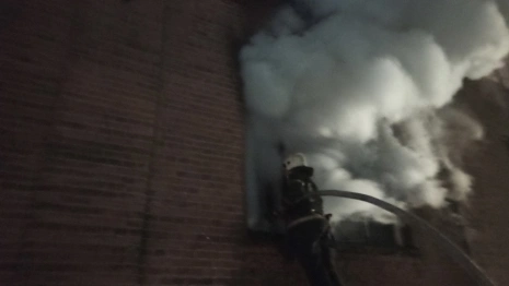 Во Владимирской области на пожаре эвакуировали 10 человек
