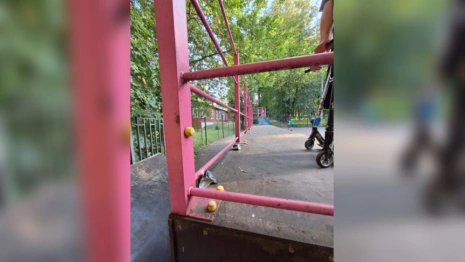 В Кольчугино оказались разрушены все благоустроенные скверы и детские площадки