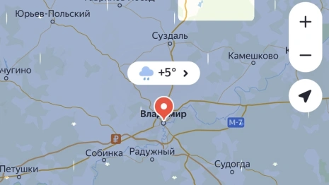 Во Владимирской области спрогнозировали ливень 25 марта