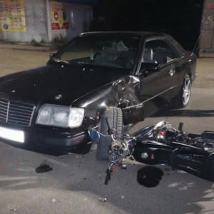 Во Владимирской области иномарка сбила 40-летнего мужчину на мопеде