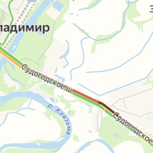 Владимирцы застряли в пробках на Судогодском шоссе из-за ремонта моста