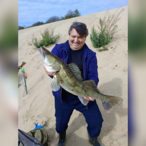 Артист из Нижнего Новгорода поймал во Владимирской области 4-килограммового судака