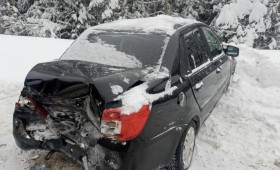 В Кольчугинском районе 68-летняя водитель иномарки попала в больницу после ДТП
