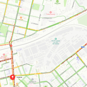 Ковров встал в огромных пробках из-за перекрытого моста 