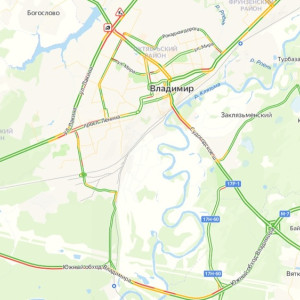 Южный объезд во Владимире встал в мертвой пробке 