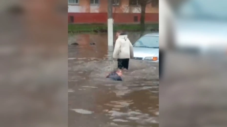 «Экстремальный дождь» из Москвы добрался до Александрова
