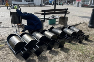 Во Владимире установят 140 новых урн в парках и скверах