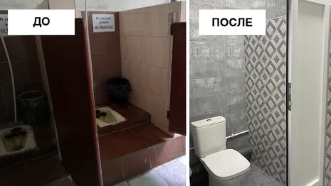 Школьный туалет во Владимирской области признали позорным в стране