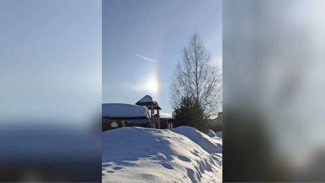 Жителям Владимирской области удалось увидеть мартовское гало