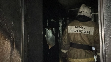 При пожаре в Коврове эвакуировали 10 человек и спасли 2