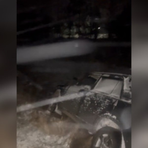 Во Владимире «семерка» улетела в кювет