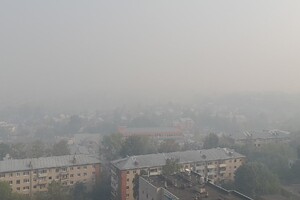Владимирцы показали на фото и видео окутанный густым смогом город