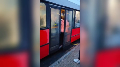 В центре Владимира пассажиры устроили давку в автобусе №22