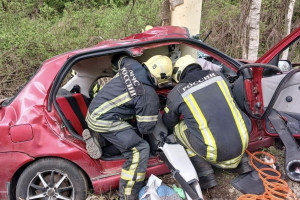 В Муроме автомобилистка улетела в кювет