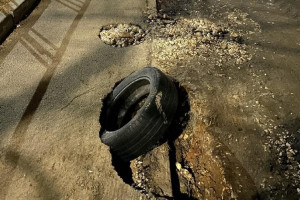 Жители Владимирской области высмеяли «ремонт дорог в стиле гранж»
