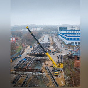 Во Владимире строящуюся дорогу-дублер показали с высоты птичьего полета