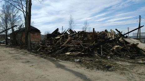 В Гусь-Хрустальном вновь начали сносить аварийные дома