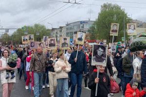 Тысячи владимирцев приняли участие в акции «Бессмертный полк»