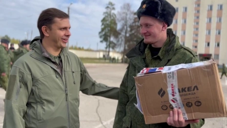 Во владимирской учебной части мобилизованному выдали обувь редкого размера