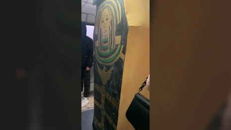 Гроб фараона прокатился вместе с пассажирами во владимирском троллейбусе