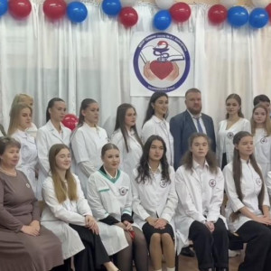 В кольчугинской школе №6 открылся первый в городе медицинский класс