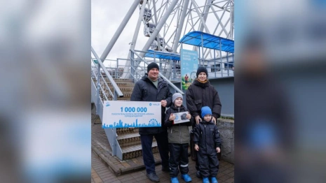 На колесе обозрения в Центральном парке Владимира прокатился миллионный посетитель