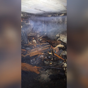 Во Владимирской области на пожаре в двухэтажном доме спасли 3 человек