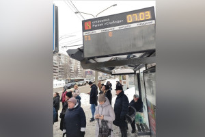 Жители Владимира снова пожаловались на долгое ожидание общественного транспорта