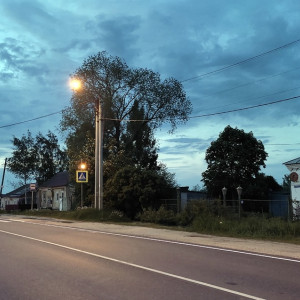 В трех селах Владимирской области обновили дорожную разметку