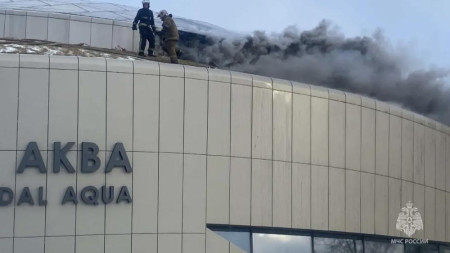 В Суздале во второй раз загорелся аквапарк