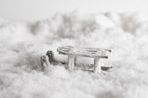 В Коврове девочка провалилась в снег и не смогла выбраться