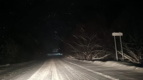 Село на трассе под Владимиром погрузилось во тьму