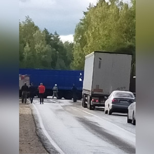 Стали известны подробности аварии с двумя фурами на трассе под Муромом