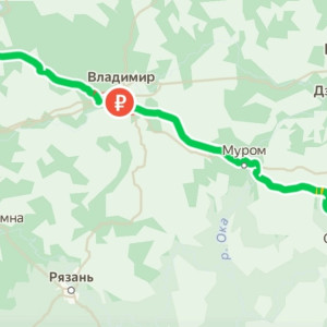 Проходящая через Владимирскую область трасса М-12 появилась в «Яндекс. Картах»