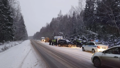 Водитель иномарки погиб после столкновения с ГАЗелью и «Нивой» в Кольчугинском районе