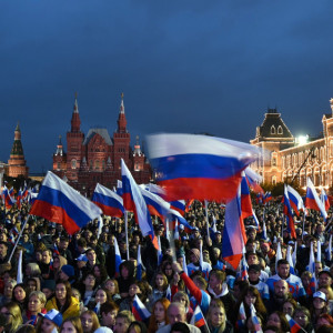 77,1% опрошенных доверяют президенту России Владимиру Путину