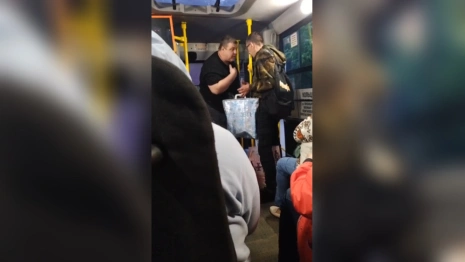 Во Владимире в маршрутке №5 разгорелся скандал из-за одного рубля